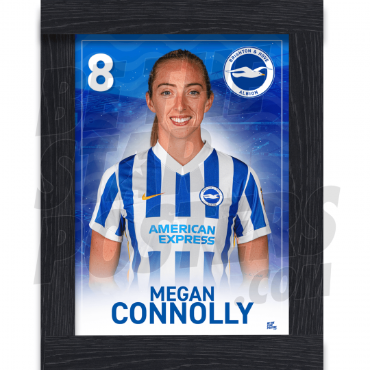 M.Connolly BHAFC Framed Headshot Poster A3 21/22