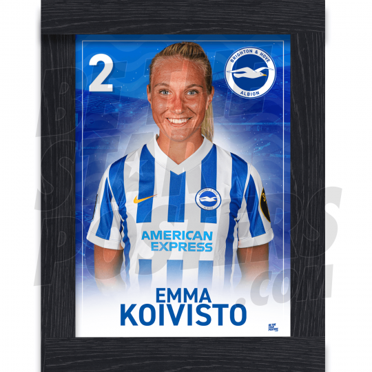 Koivisto BHAFC Framed Headshot Poster A4 21/22