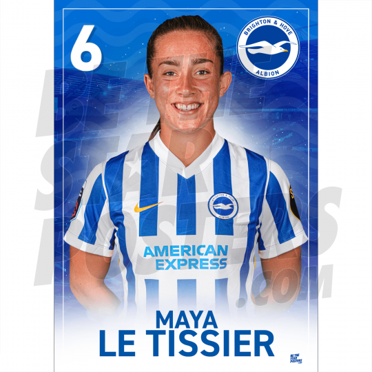 Le Tissier BHAFC Headshot Poster A4 21/22