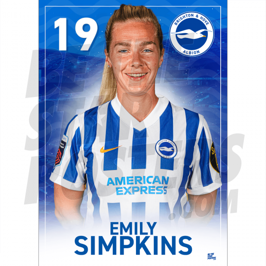 Simpkins BHAFC Headshot Poster A3 21/22