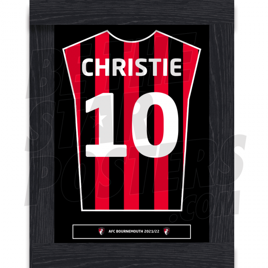 Christie Bournemouth Home Framed Shirt A4 21/22