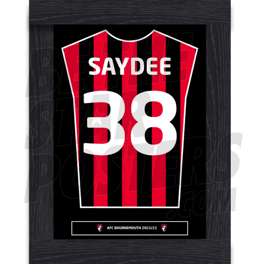 Saydee Bournemouth Home Framed Shirt A3 21/22