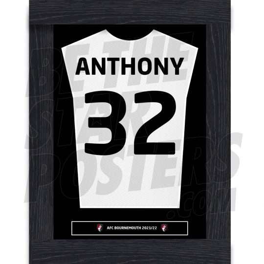 Anthony Bournemouth Away Framed Shirt A4 21/22
