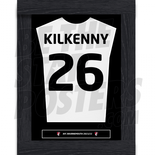 Kilkenny Bournemouth Away Framed Shirt A3 21/22