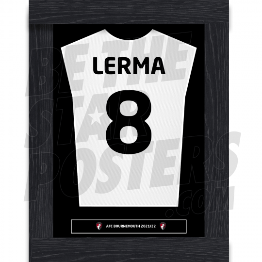 Lerma Bournemouth Away Framed Shirt A4 21/22