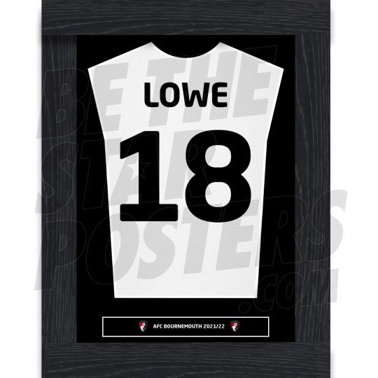 Lowe Bournemouth Away Framed Shirt A3 21/22