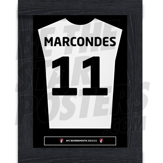 Marcondes Bournemouth Away Framed Shirt A4 21/22