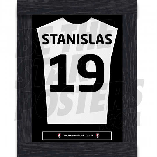 Stanislas Bournemouth Away Framed Shirt A3 21/22