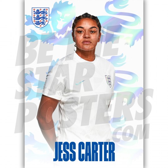 Carter Lionesses Headshot Poster A3