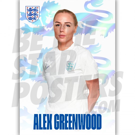 Greenwood Lionesses Headshot Poster A4