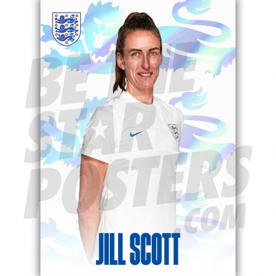 Scott Lionesses Headshot Poster A3
