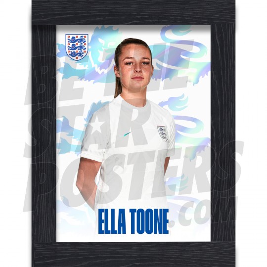 Toone Lionesses Framed Headshot Poster A4