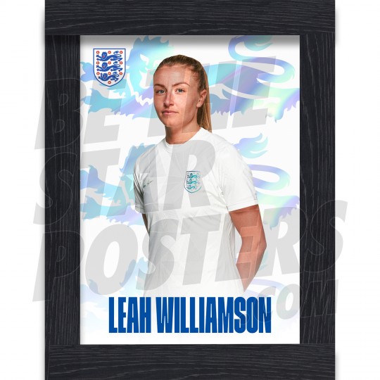 Williamson Lionesses Framed Headshot Poster A3