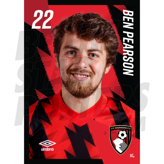 Pearson Bournemouth Headshot Poster A4 22/23
