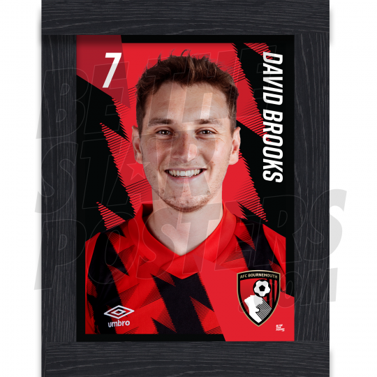 Brooks Bournemouth Framed Headshot A4 22/23