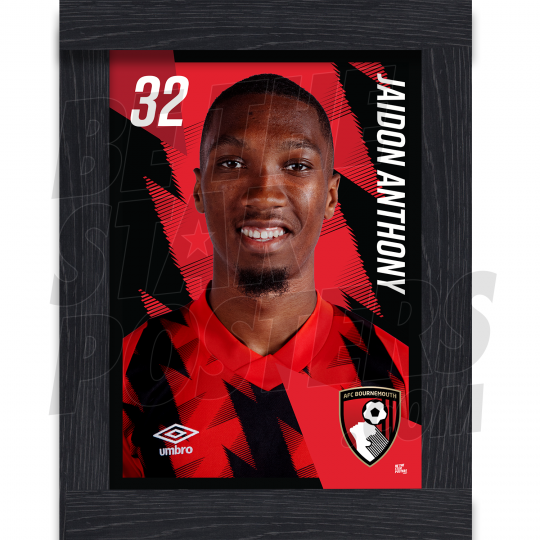Anthony Bournemouth Framed Headshot A4 22/23