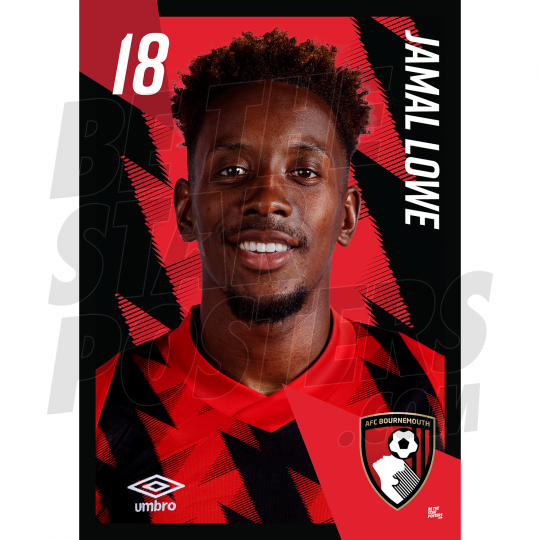 Lowe Bournemouth Headshot Poster A4 22/23