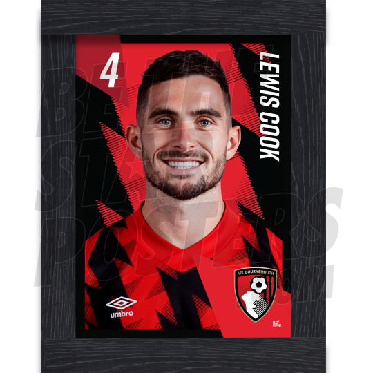 Cook Bournemouth Framed Headshot A4 22/23