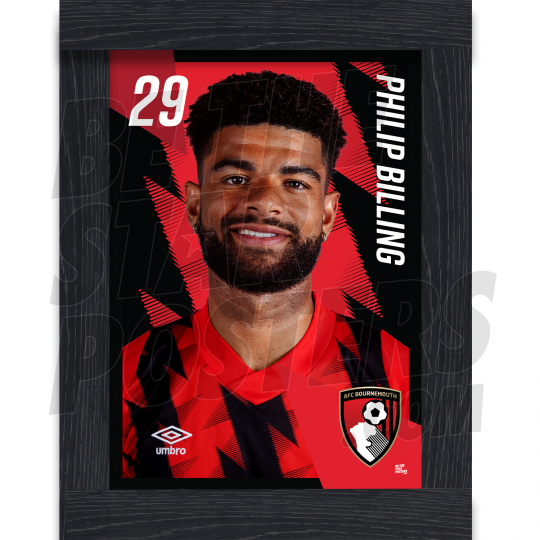Billing Bournemouth Framed Headshot A3 22/23