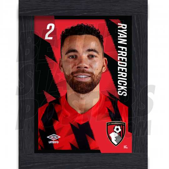 Fredericks Bournemouth Framed Headshot A3 22/23
