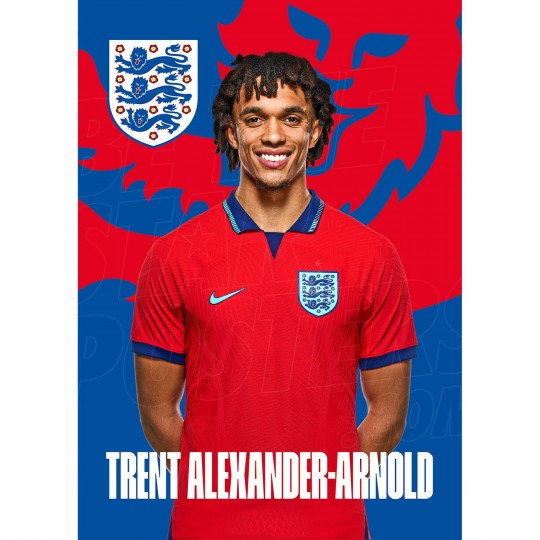 Trent England Away H/S Poster A4 22/23