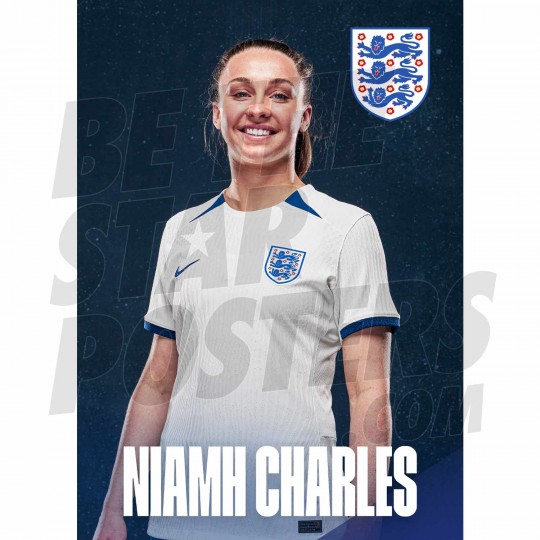 Niamh Charles 23/24 Lionesses Headshot Poster