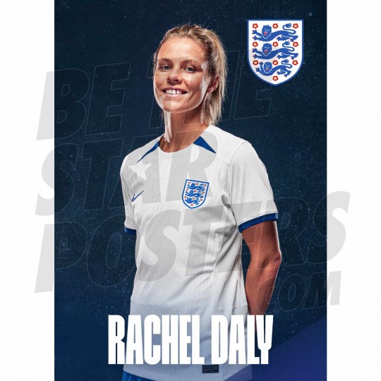Rachel Daly 23/24 Lionesses Headshot Poster