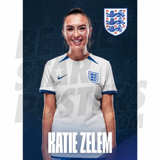 Katie Zelem 23/24 Lionesses Headshot Poster