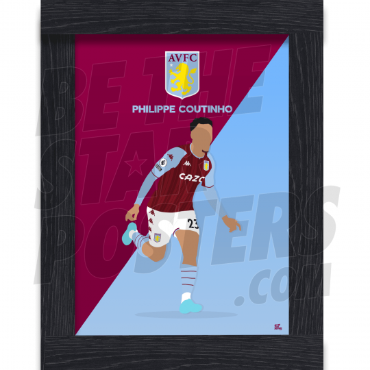 Aston Villa FC Coutinho Illustration Print