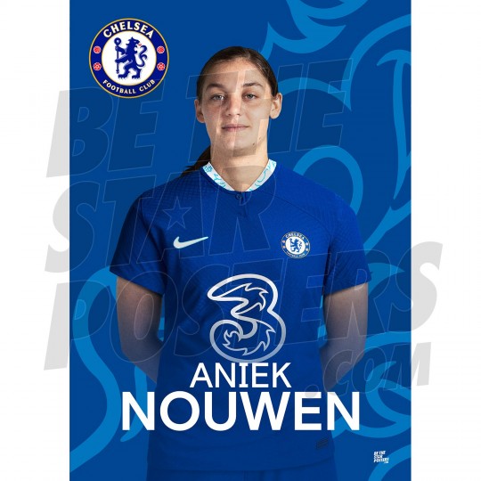 Chelsea FC Nouwen 22/23 Headshot Poster