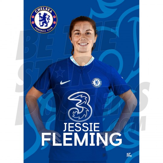 Chelsea FC Fleming 22/23 Headshot Poster