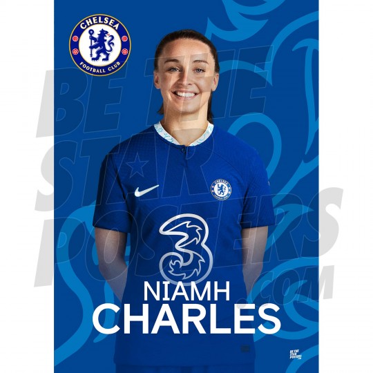Chelsea FC Charles 22/23 Headshot Poster