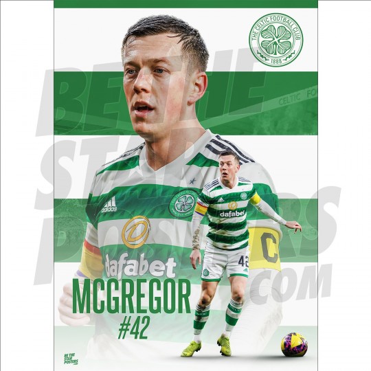 Celtic FC Mcgregor 22/23 Action Poster