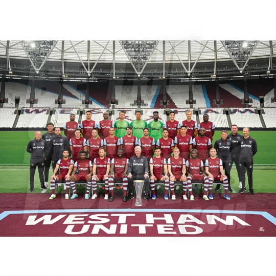 West Ham United FC Squad 23/24 Poster