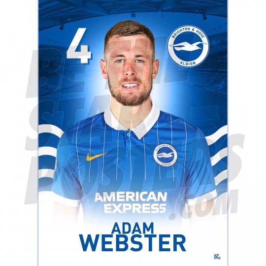 Adam Webster Brighton & Hove Albion FC A3 20/21