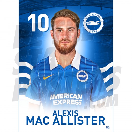 Mac Allister Brighton & Hove Albion FC A3 20/21