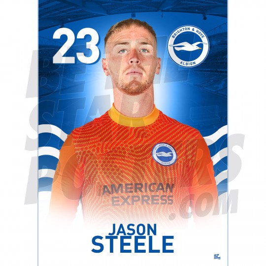 Jason Steele Brighton & Hove Albion FC A3 20/21