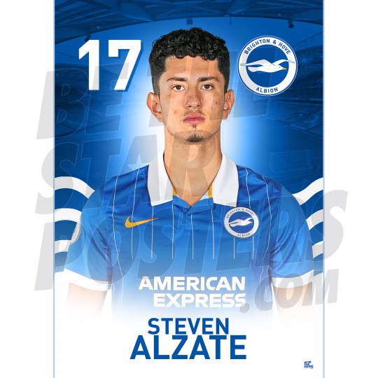 Steven Alzate Brighton & Hove Albion FC A3 20/21