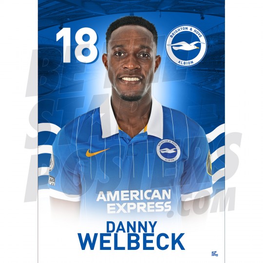 Danny Welbeck Brighton & Hove Albion FC A3 20/21