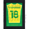 Stiepermann Norwich City Framed Shirt Poster 20/21