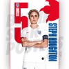 Steph Houghton Lionesses Headshot Poster A3 20/21
