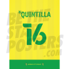 Quintilla Norwich City Shirt Poster A4 20/21