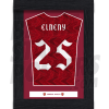 Elneny Arsenal FC Framed Shirt Poster A4 20/21