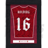 Holding Arsenal FC Framed Shirt Poster A4 20/21