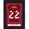 Mari Arsenal FC Framed Shirt Poster A4 20/21