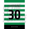 Frimpong Celtic FC Shirt Poster A4 20/21