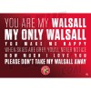 Walsall FC Chant A3 Poster
