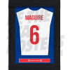 Maguire England Framed Shirt Poster A4 20/21