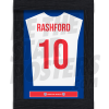 Rashford England Framed Shirt Poster A4 20/21