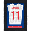 Sancho England Framed Shirt Poster A4 20/21